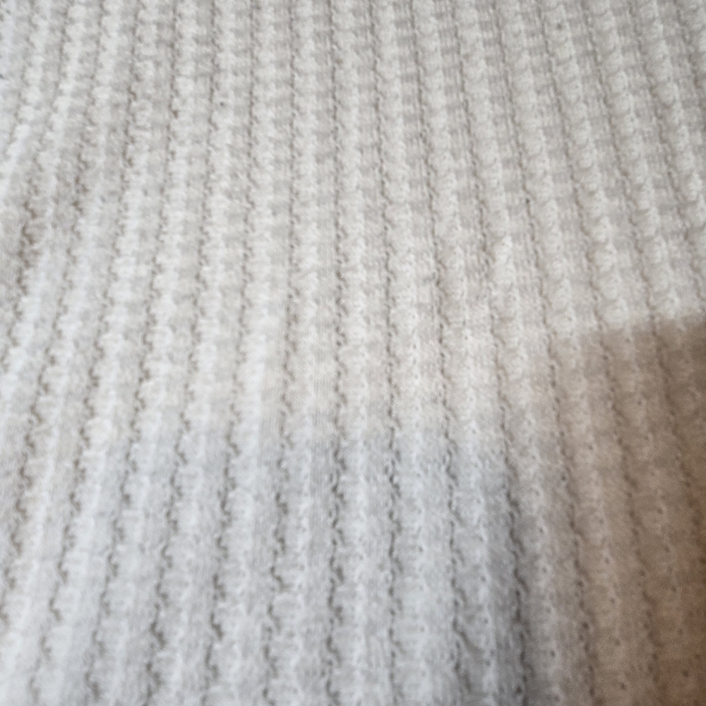 Chaser Ivory Waffle Henley XXL Has Some Armpit Greying - Picture 3 of 9
